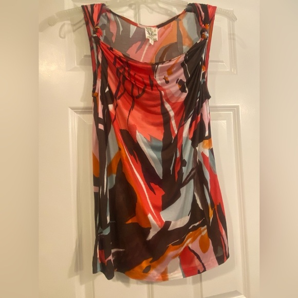 Anthropologie Tops - Anthropologie Weston Wear Women’s Sleeveless Print Top New size medium
